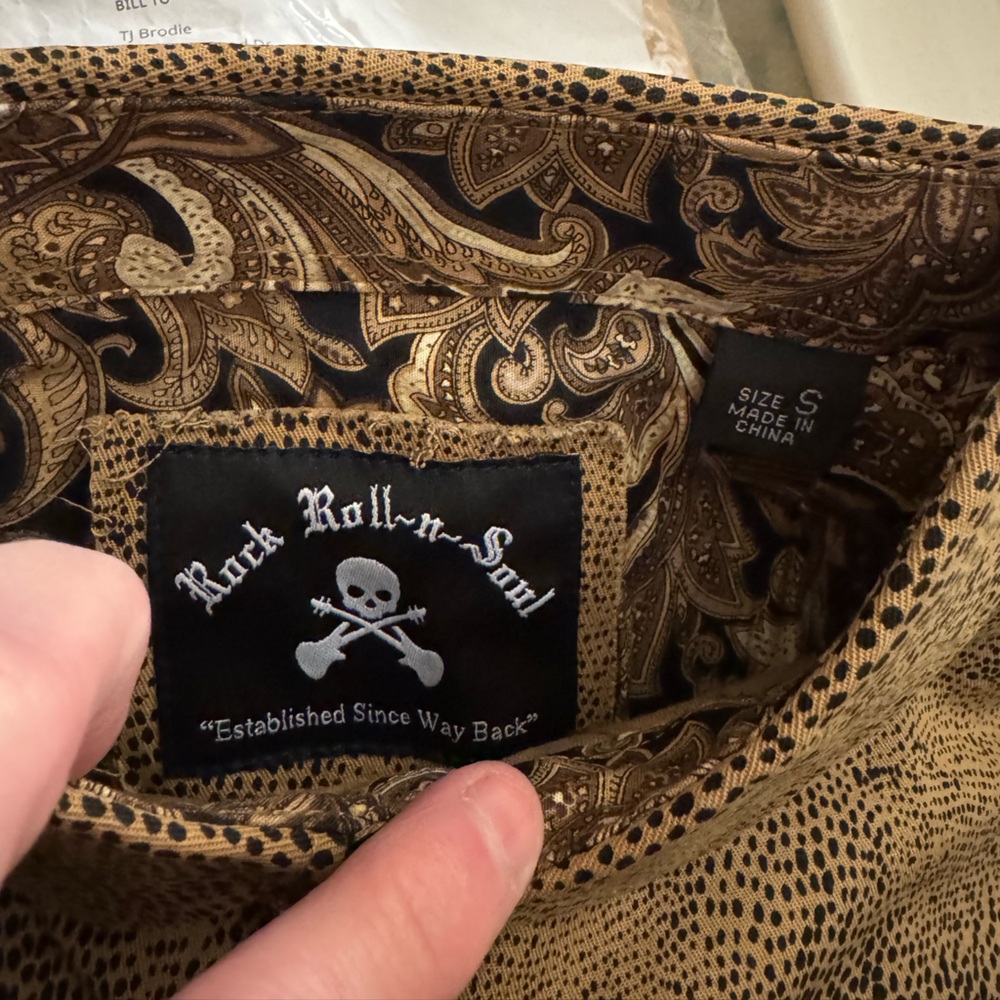 Rock Roll n Soul size Small shirt never worn, still in packaging.